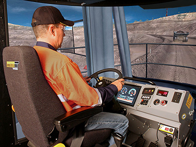 Liebherr T282B Haul Truck Training Simulator Module on PRO3