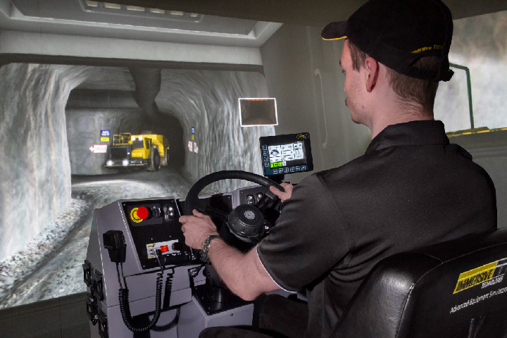 Epiroc (Atlas Copco) MT65 Underground Truck Training Simulator Module