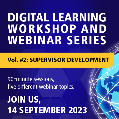 Supervisor Development Webinar 14 September 2023