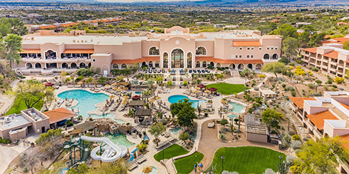 The Westin La Paloma Resort & Spa balcony restaurant