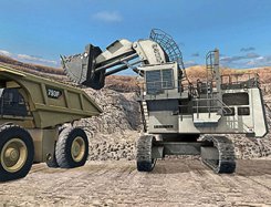 Immersive Technologies' Liebherr R9400 Shovel Simulation Graphics