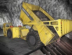 Immersive Technologies' Atlas Copco MT2010 Underground Truck Simulation Graphics