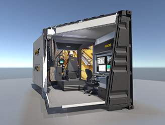 Immersive Technologies' PRO5 Advanced Equipment Simulator (Transportable Configuration)