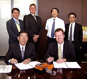 Hitachi Exclusive Alliance Signing