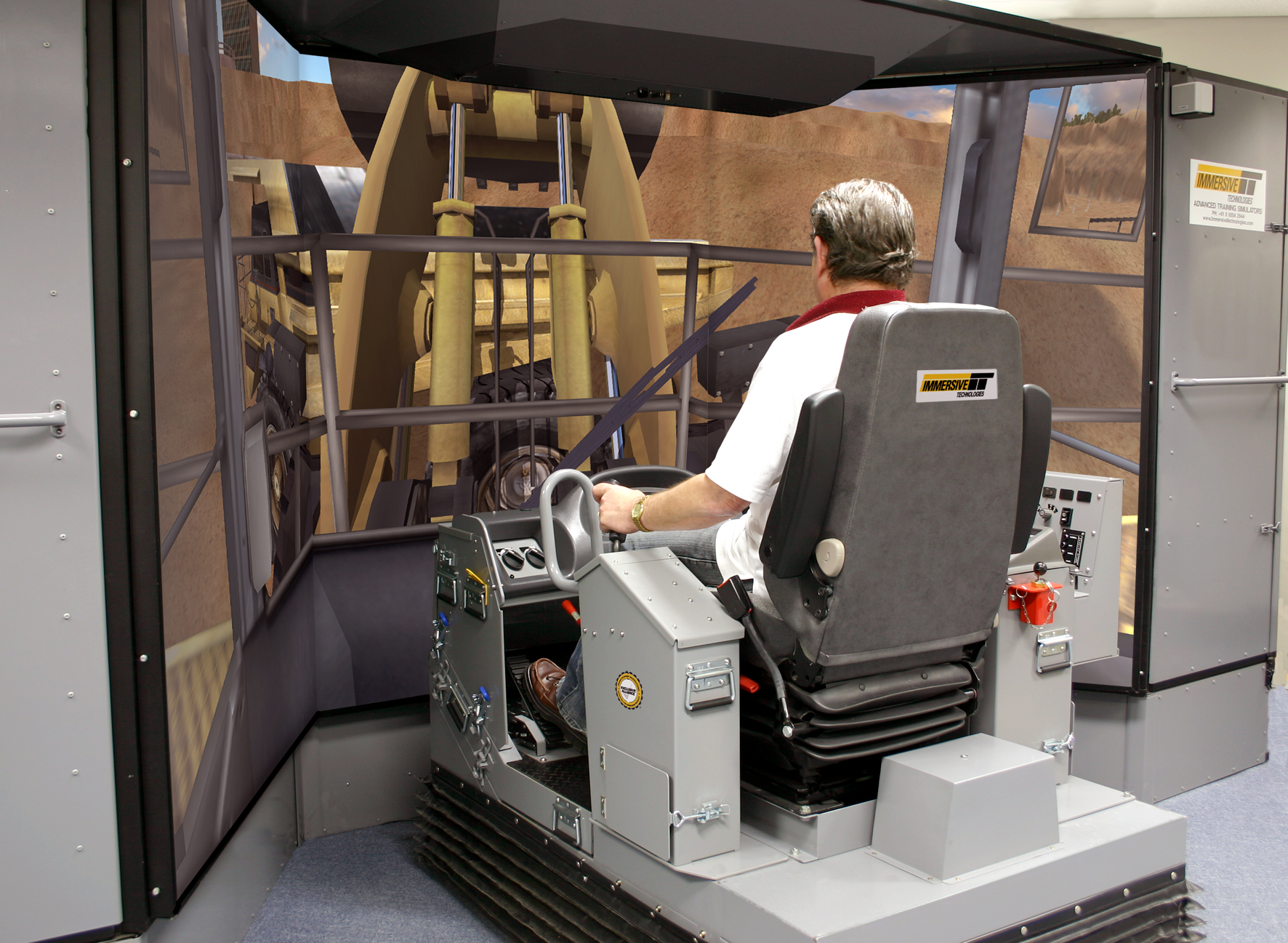 WA1200-3 Wheel Loader Training Simulator
