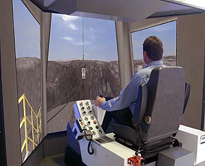 Dragline Training Simulator