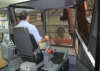 Hitachi EX5500 Shovel/Excavator Training Simulator