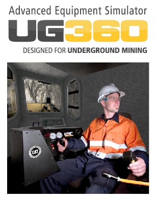 UG360 Underground Training Simulator - CAT R1700G Loader