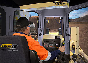 Caterpillar D11R Track Dozer on PRO3 simulator