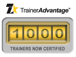 1000 TrainerAdvantage certifications
