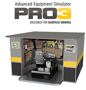 Simulateurs miniers PRO 3 d'Immersive Technologies: 