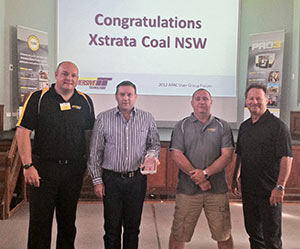 Xstrata Coal NSW accepting Immersive Technologies' Global Sustainability Award