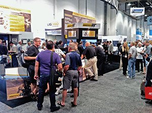 Le stand d’Immersive Technologies lors de MINExpo.