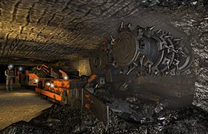 Actual JOY 14CM15 Continuous Miner Simulation Footage