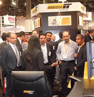 Ma'aden visit Immersive Technologies at MINExpo 2012