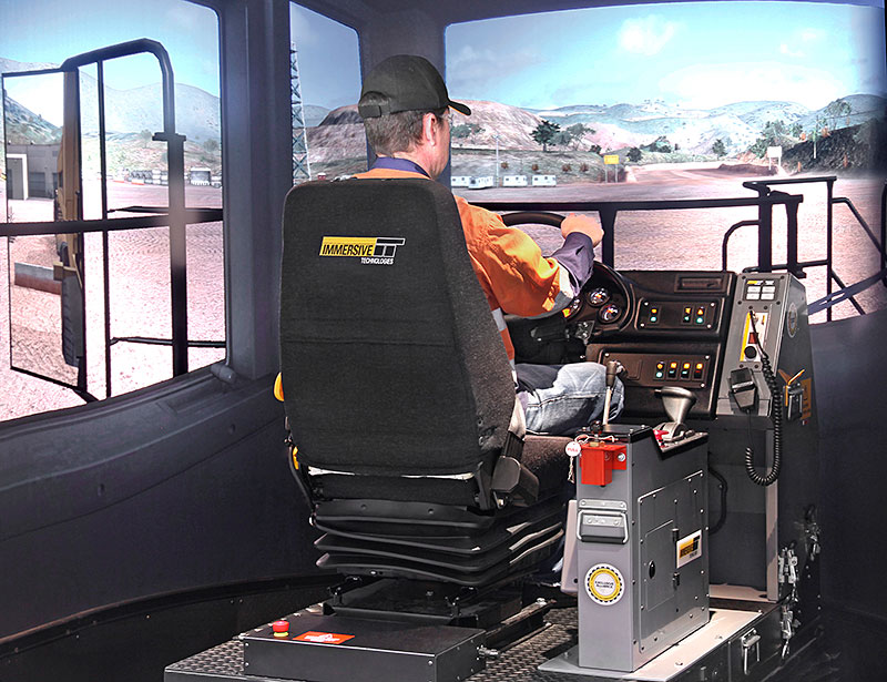 Targeted Simulator Based Training for 400 Haul Truck Operators at Anglo Americans Los Bronces mine
