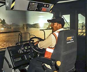 Thriveni Earthmovers has invested in simulators from Immersive Technologies