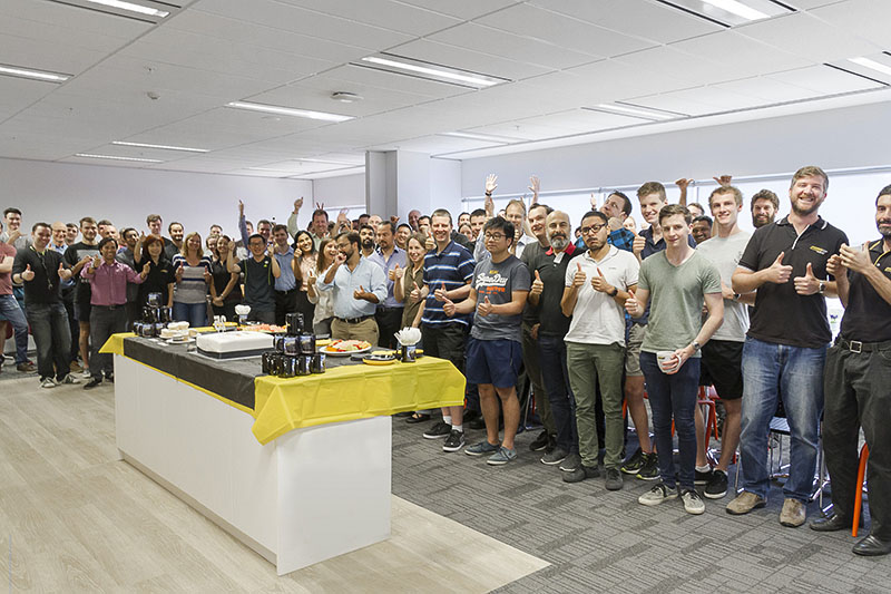 Perth, Australia Office celebration photo
