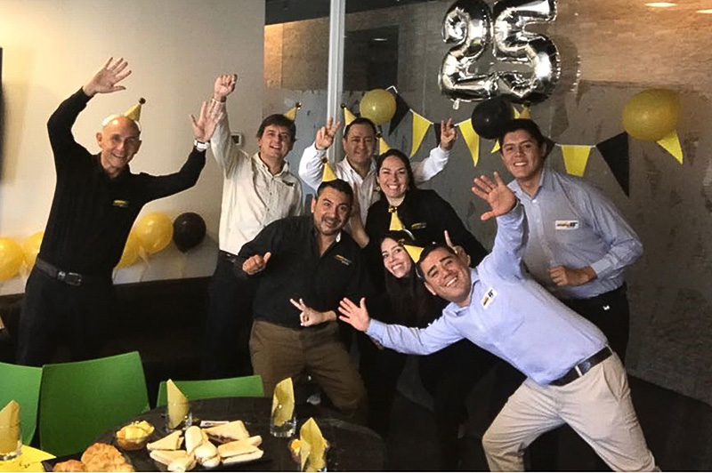 Santiago, Chile Office celebration photo