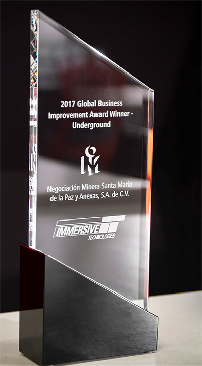 Immersive Technologies - Annual Business Improvement Award