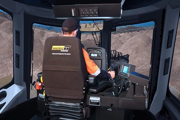 Simulator for Cat® D11T Track Dozer