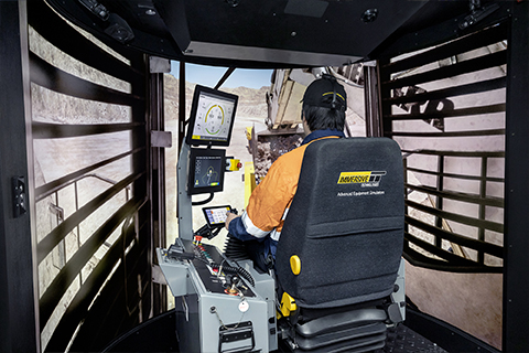 Simulator Liebherr R9600 Ekskavator Diesel