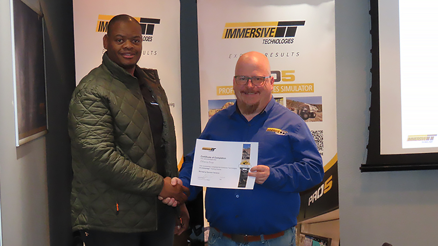 Award given to a MineAdvantage&trade; customer in South Africa