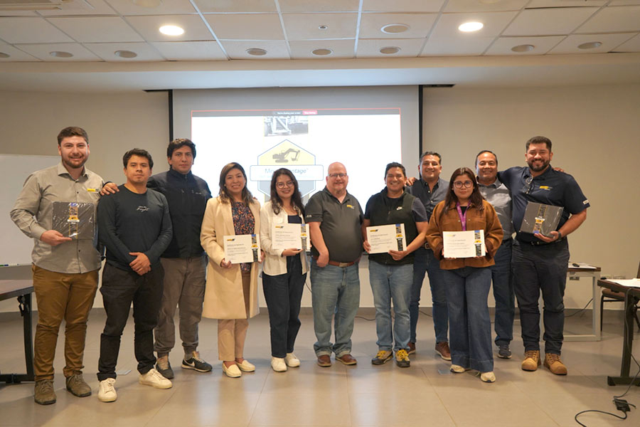 MineAdvantage&trade; group photo taken in Peru