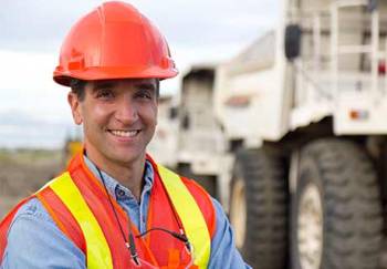 Managed services staff member on site