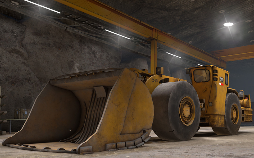 Cat® R1700G Underground Loader