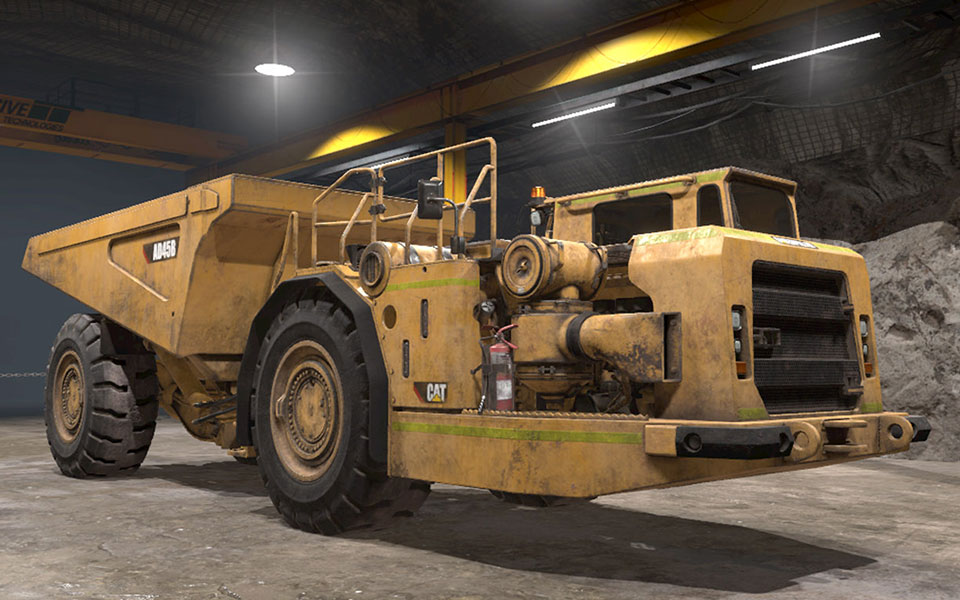 Cat® Underground Truck AD45B