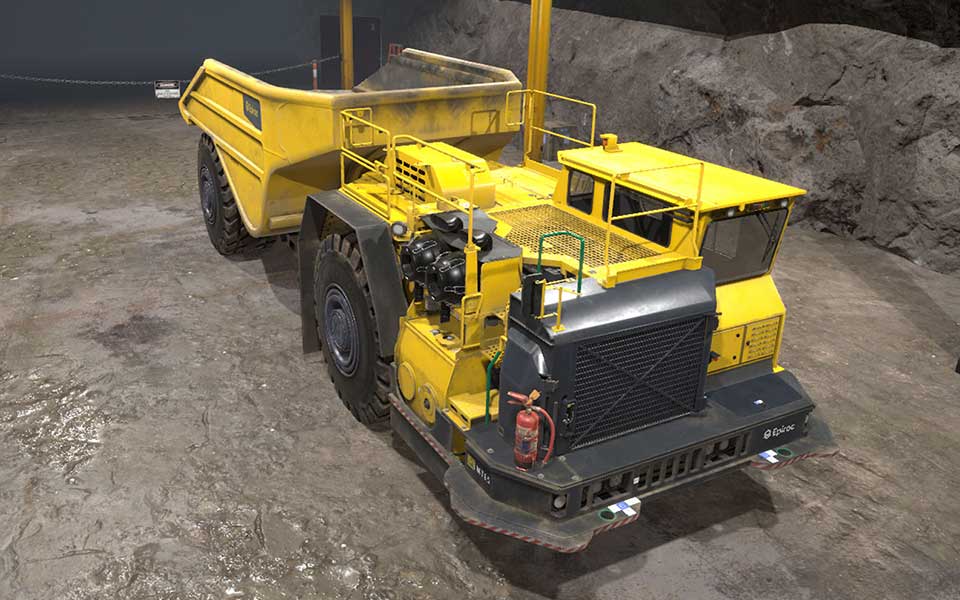 Epiroc (Atlas Copco) Underground Truck MT65