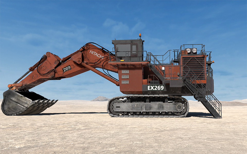 Hitachi EX2500-6 Shovel