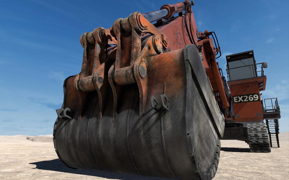 Hitachi EX2500-6 Excavator