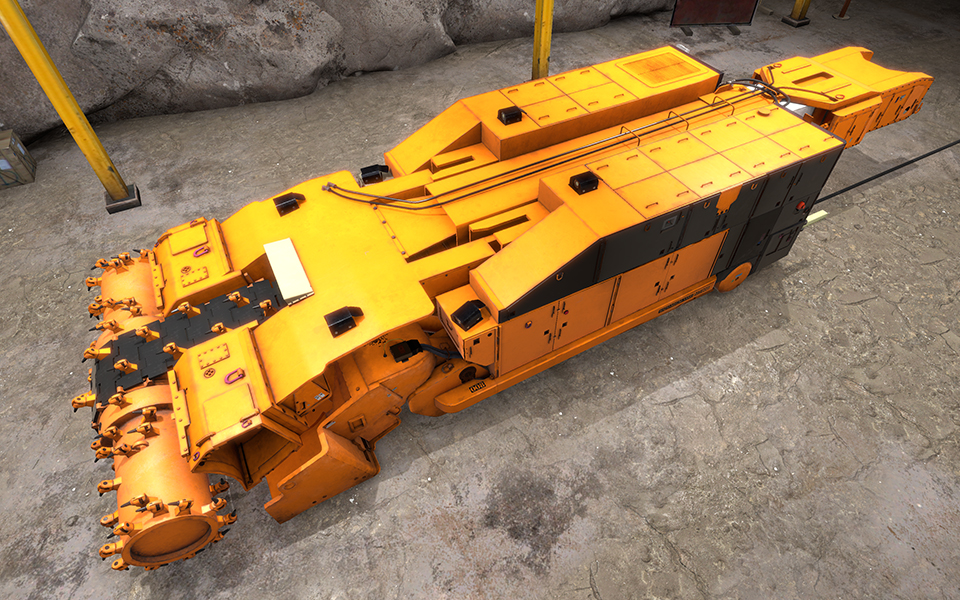 Komatsu 12HM46 Continuous Miner