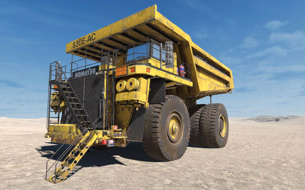 Komatsu Truck 830E-AC