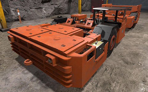 Komatsu BH20 Battery Hauler