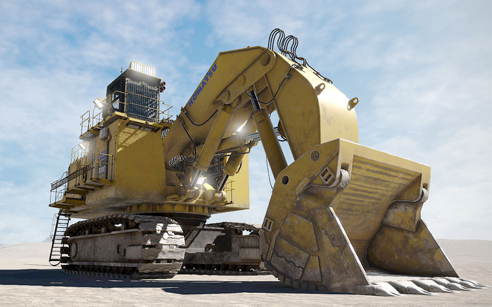 Komatsu PC8000-6 Shovel