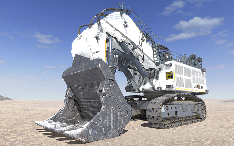 Liebherr R9400 Shovel