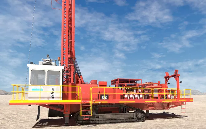 Sandvik D55SP Surface Drill
