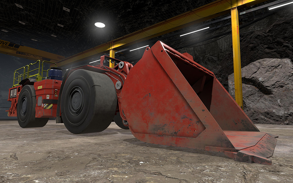 Sandvik LH514iE Underground Loader