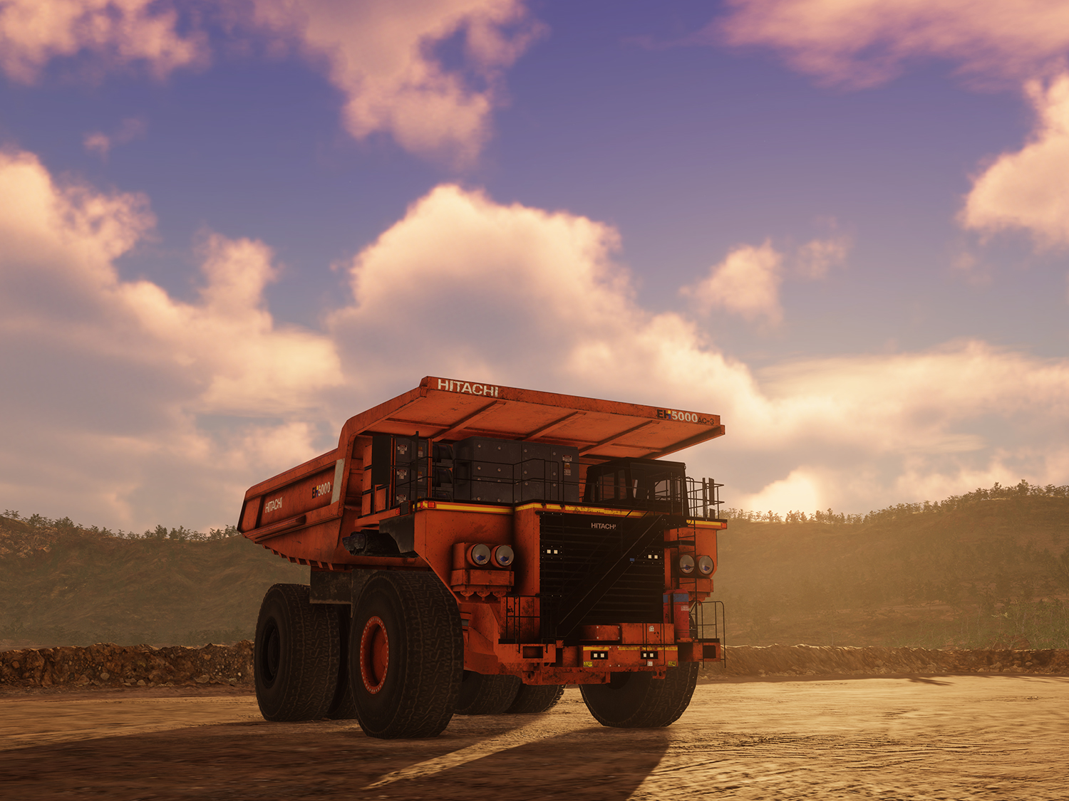 Hitachi EH5000AC-3 Haul Trucks (Original Production Cabin)