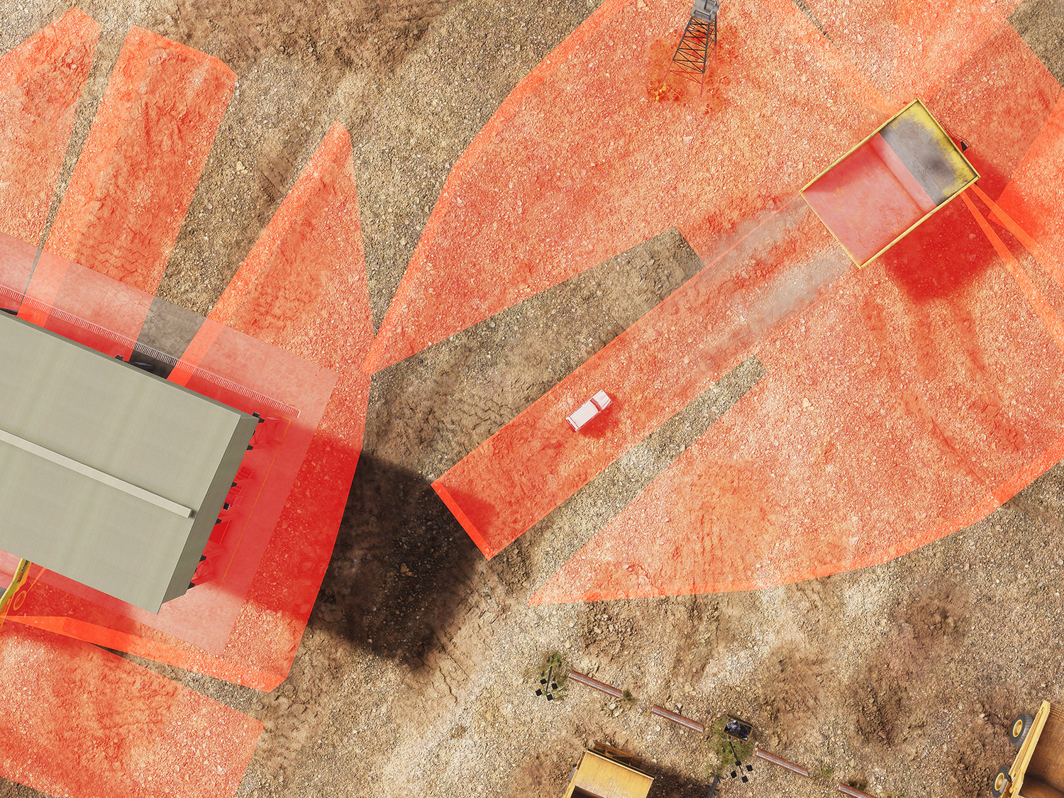 Light Vehicle Blind Spot Assistant