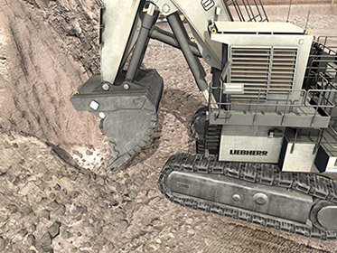 Liebherr R9400 Shovel