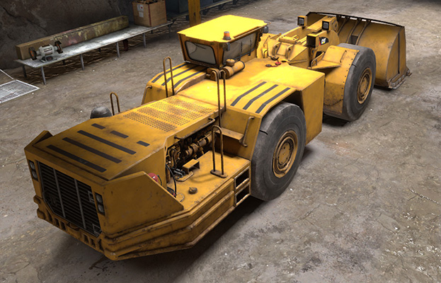 Simulator for Cat® R1700K Underground Loaders