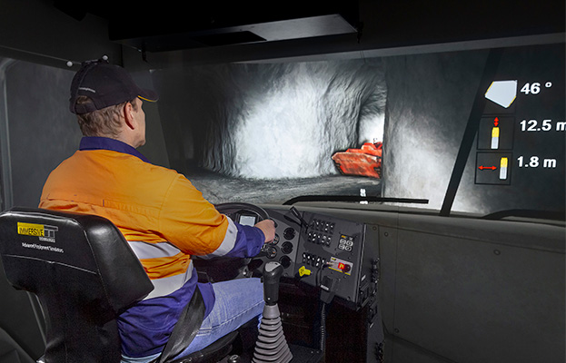 Simulator for Mack Granite Light Truck