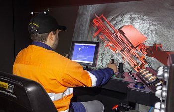 Simulator for Sandvik DS411-C Bolter