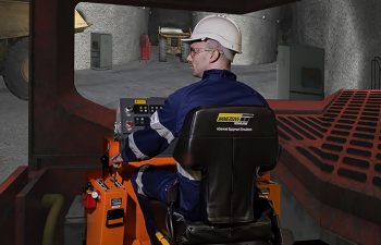 Simulator for Sandvik Underground Truck TH540,TH550