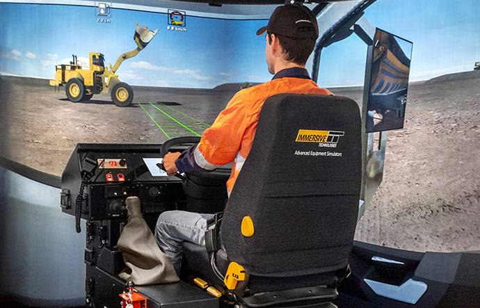 Simulator for Volvo FH16 550C On-Road Truck