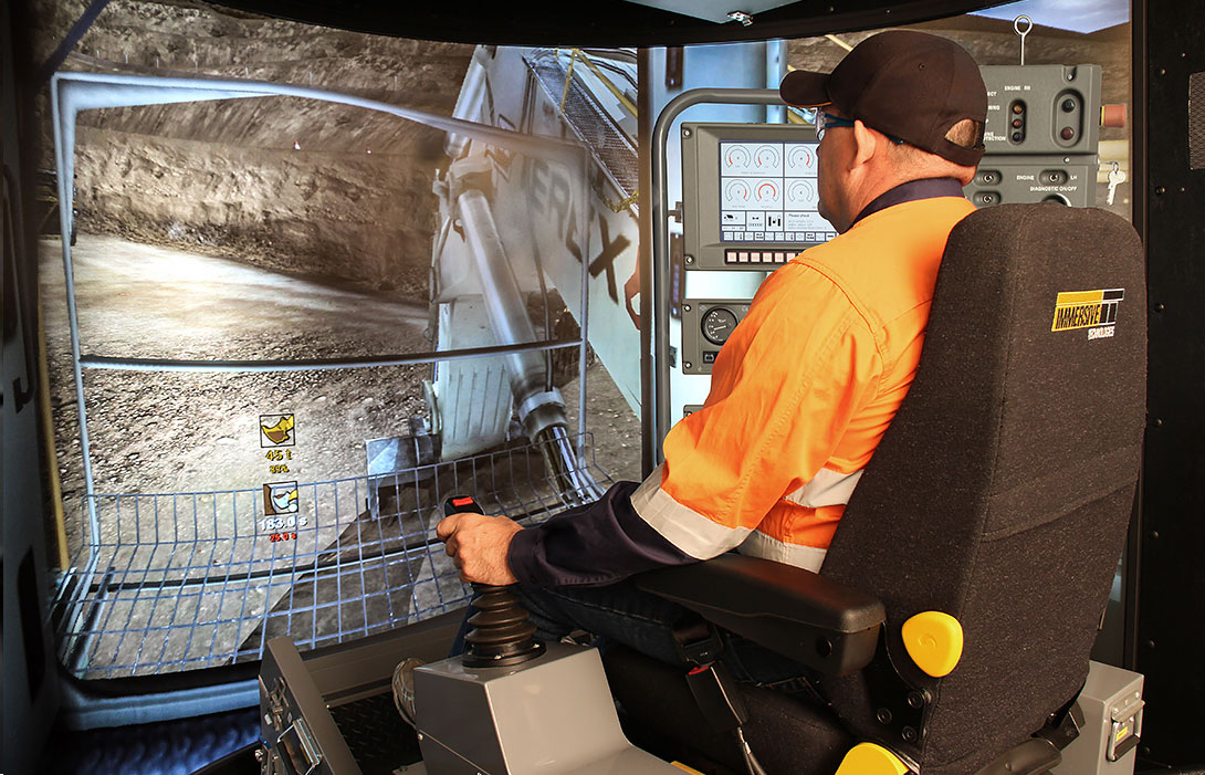 Simulator for Cat&reg; 6050 Shovel, 6060 Shovel/Excavator
